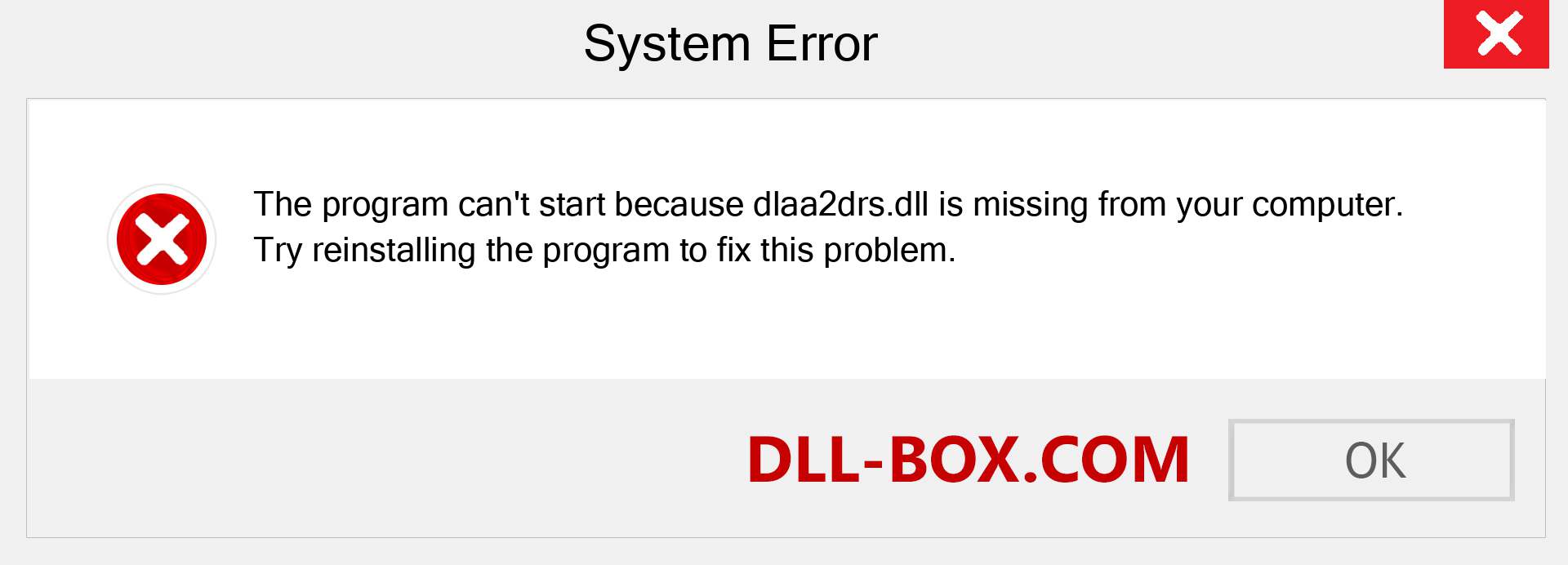  dlaa2drs.dll file is missing?. Download for Windows 7, 8, 10 - Fix  dlaa2drs dll Missing Error on Windows, photos, images