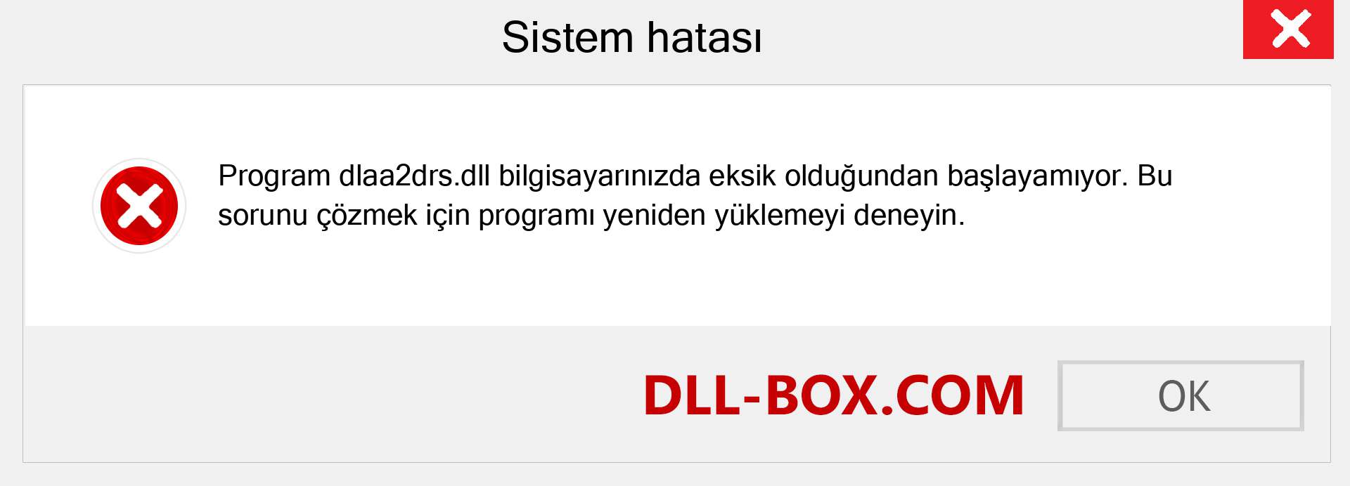 dlaa2drs.dll dosyası eksik mi? Windows 7, 8, 10 için İndirin - Windows'ta dlaa2drs dll Eksik Hatasını Düzeltin, fotoğraflar, resimler